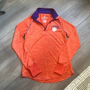 Clemson Tigers Dri Fit Pullover Jacket | Women’s Size Small | Like NEW